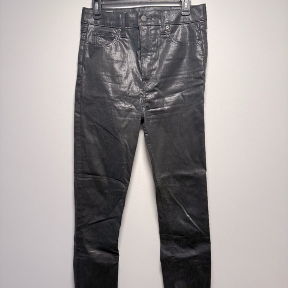 GAP Denim - GAP Shiny Black Straight Leg Jean - Vintage Slim Sky High 29/8